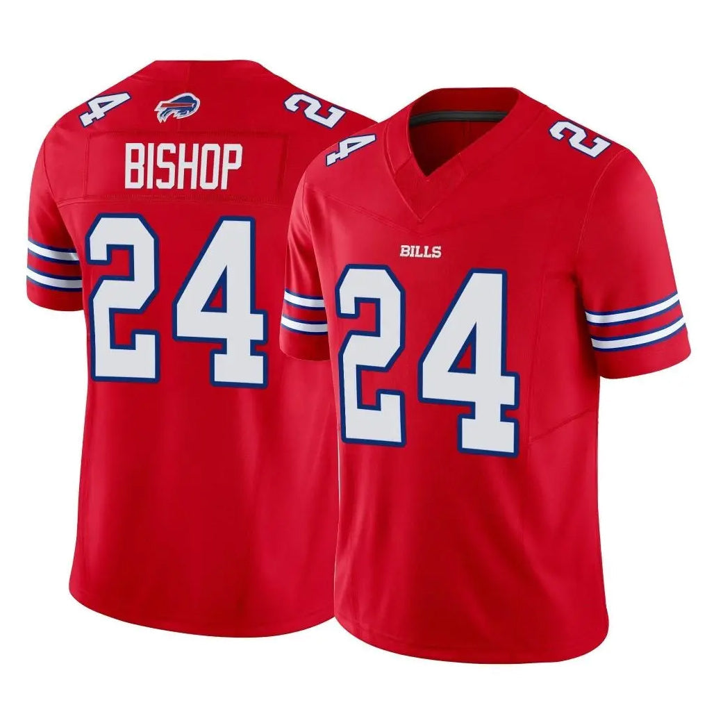 Mdoa B.Bills #24 Cole Bishop Player Red Vapor F.U.S.E. Limited Stitched Jerseys