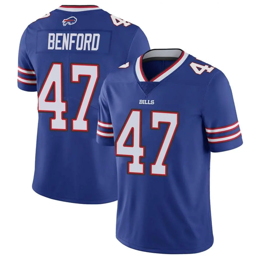 Mdoa B.Bills #47 Christian Benford Player Royal Vapor Untouchable Limited Stitched Jerseys