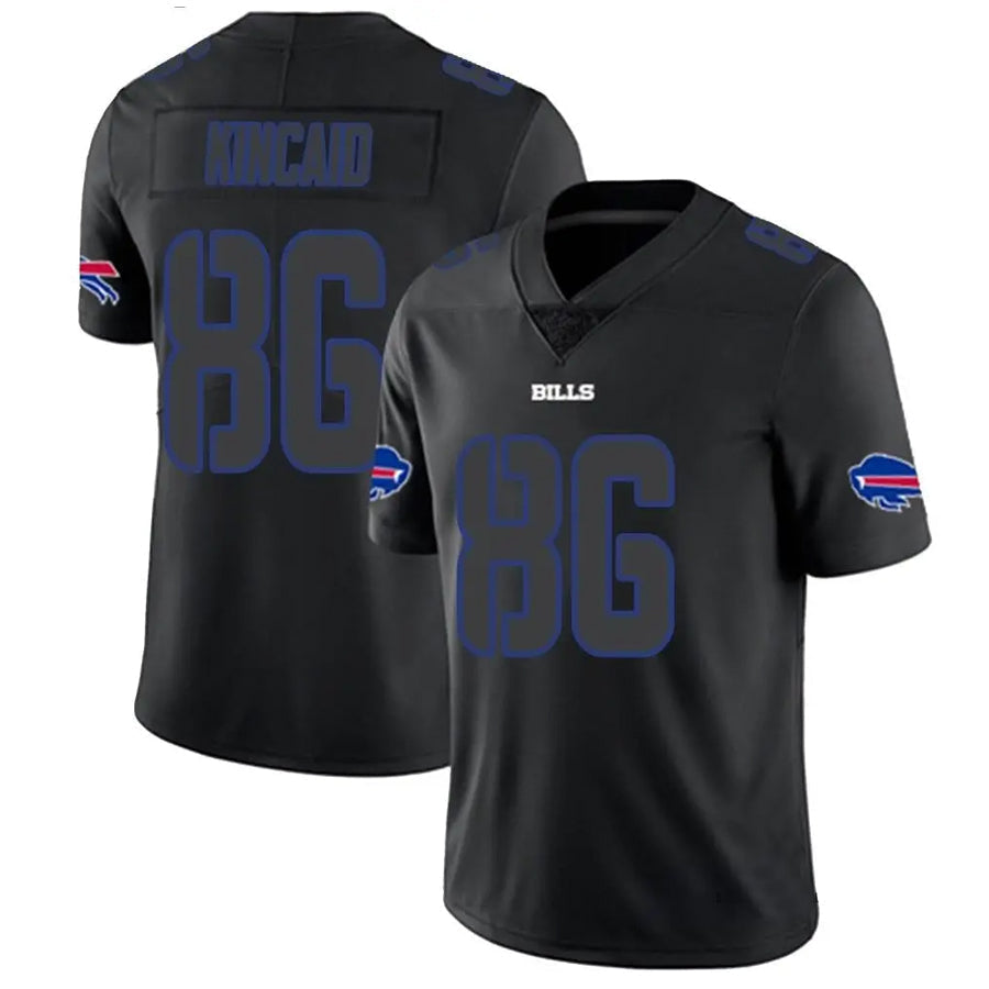 Mdoa B.Bills #86 Dalton Kincaid Player Black Limited  Stitched Jerseys