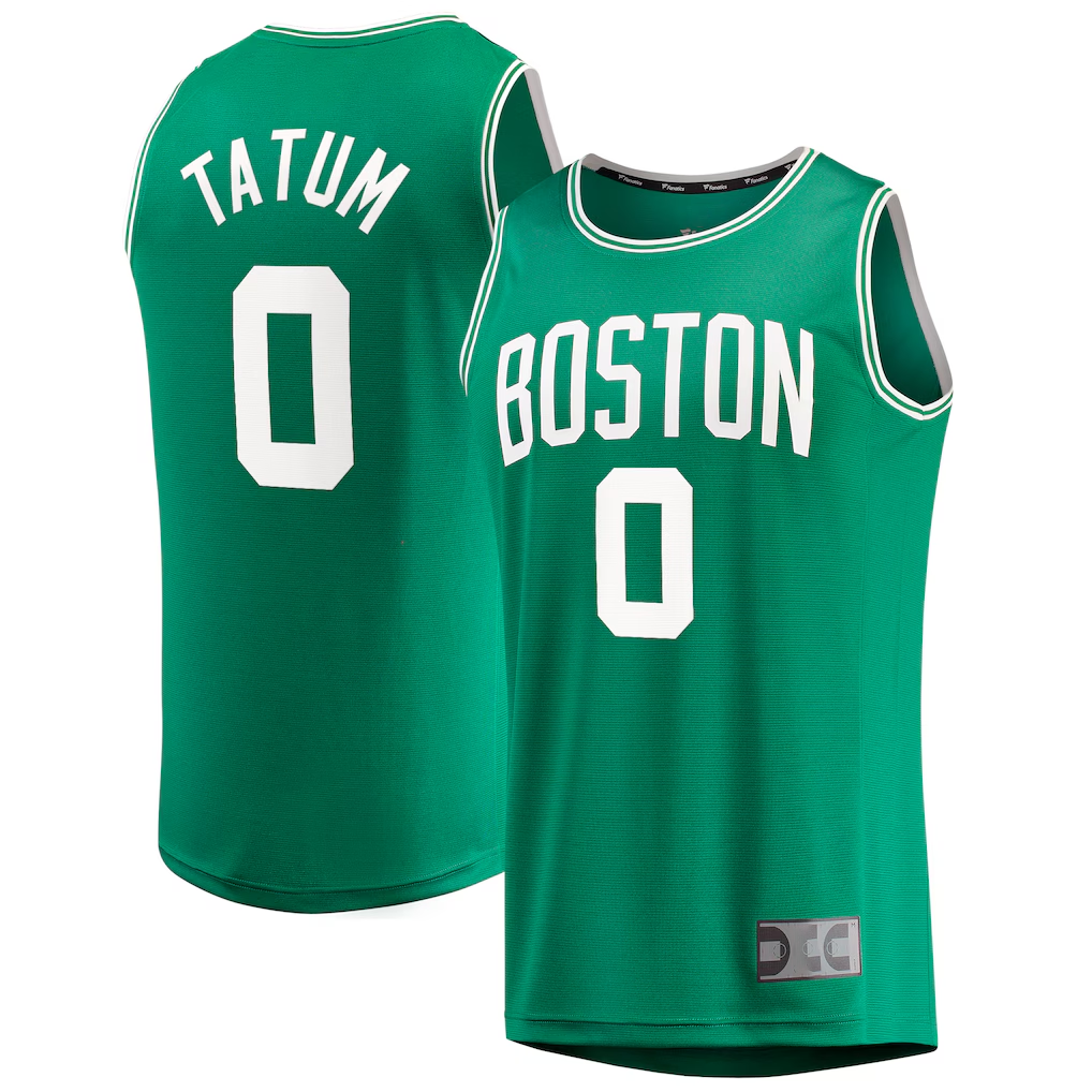 Mdoa B.Celtics #0 Jayson Tatum  Kelly Green Big & Tall Fast Break Player Jerseys - Icon Edition