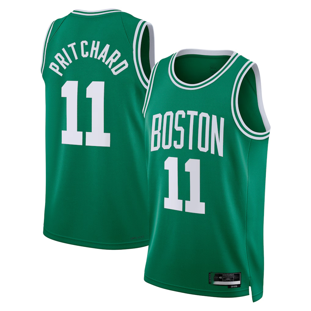 Mdoa B.Celtics #11 Payton Pritchard Kelly Green Swingman Jerseys - Icon Edition