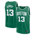 Mdoa B.Celtics #13 Paul George  Kelly Green Fast Break Replica Jerseys - Icon Edition