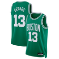 Mdoa B.Celtics #13 Paul George Kelly Green Swingman Jerseys - Icon Edition