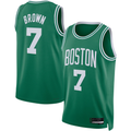 Mdoa B.Celtics #7 Jaylen Brown Kelly Green Swingman Jerseys - Icon Edition