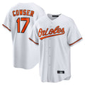 Mdoa B.Orioles #17 Colton Cowser Player White Home Game Stitched Jerseys