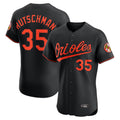 Mdoa B.Orioles #35 Adley Rutschman Player Black Limited Elite Home Game Stitched Jerseys