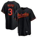 Mdoa B.Orioles #3 Taylor Ward Player Black Home Game Stitched Jerseys