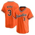 Mdoa B.Orioles #3 Taylor Ward Player Orange T-shirt Limited Home Game Stitched Jerseys