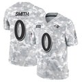 Mdoa B.Ravens #0 Roquan Smith Player Arctic Camo Salute to Service Limited Stitched Jerseys