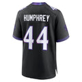 Mdoa B.Ravens #44 Marlon Humphrey Player Black Home Game Stitched Jerseys