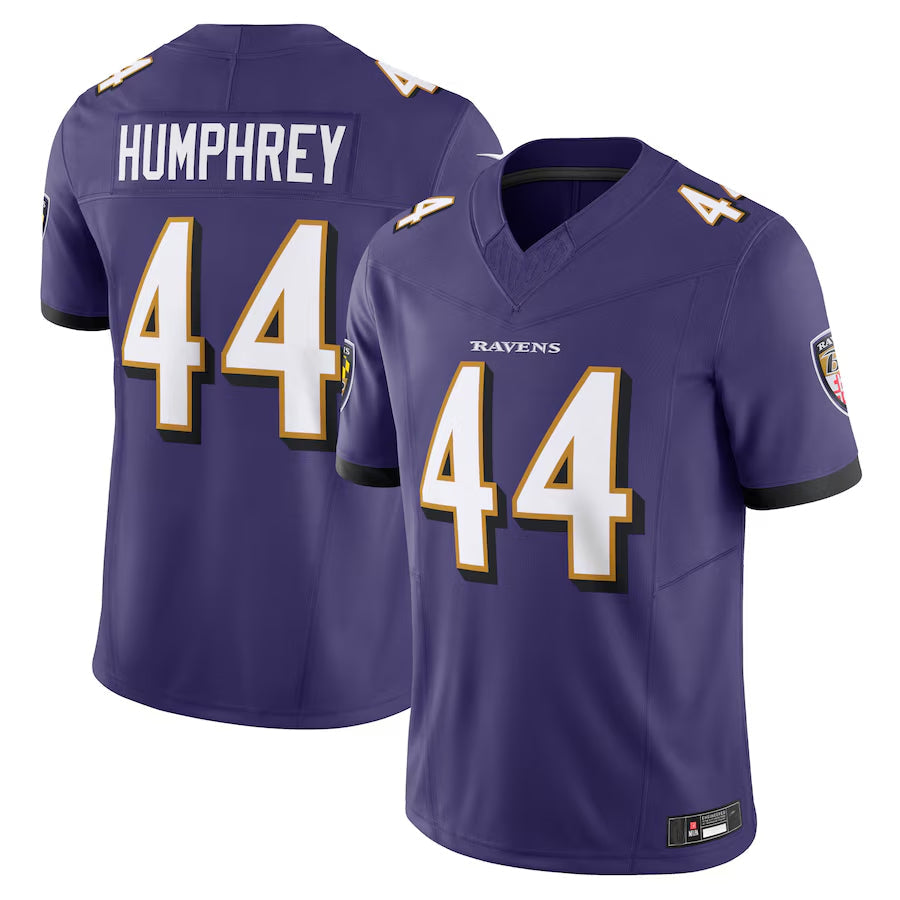 Mdoa B.Ravens #44 Marlon Humphrey Player Purple Vapor F.U.S.E. Limited Home Game Stitched Jerseys