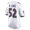 Mdoa B.Ravens #52 Ray Lewis Player White Alternate Home Stitched Jerseys