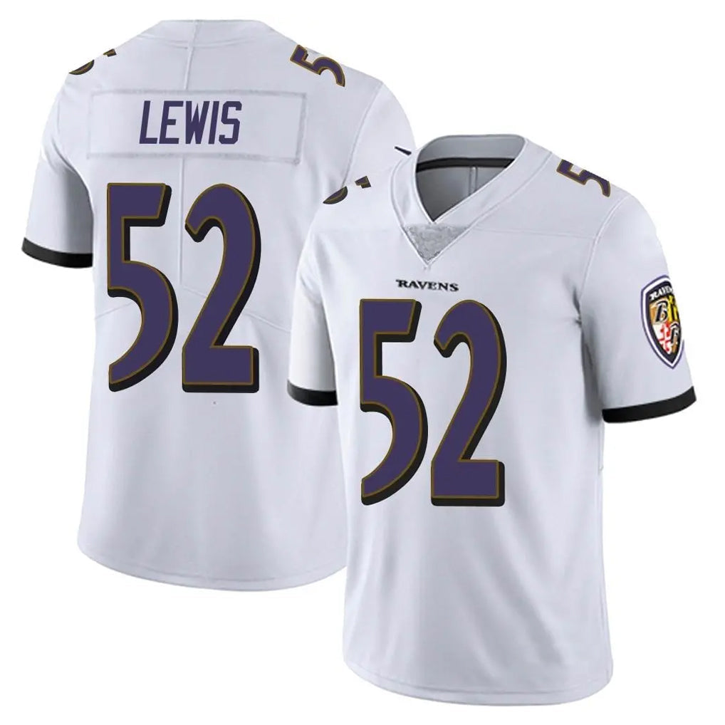 Mdoa B.Ravens #52 Ray Lewis Player White Vapor Untouchable Limited Game Home Stitched Jerseys
