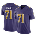 Mdoa B.Ravens #71 Olaivavega Ioane Player Purple Vapor F.U.S.E. Limited Game Stitched Jerseys