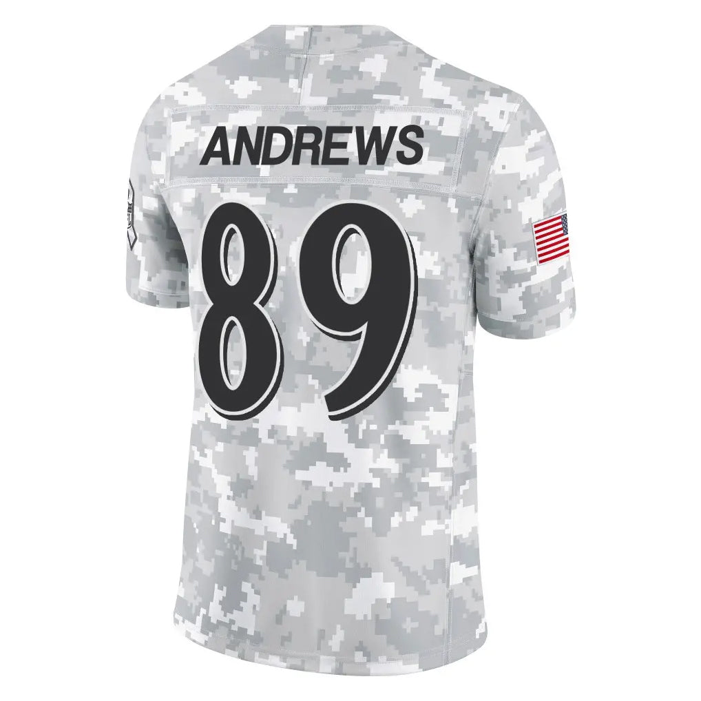 Mdoa B.Ravens #89 Mark Andrews Player Arctic Camo Salute to Service Limited Stitched Jerseys