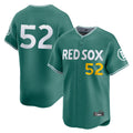 Mdoa B.Red Sox #52 Wilyer Abreu Player Green City Connect Limited Home Game Stitched Jerseys