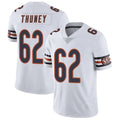 Mdoa C.Bears #62 Joe Thuney Player White Vapor Untouchable Limited Home Game Stitched Jerseys