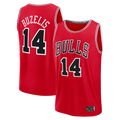 Mdoa C.Bulls #14 Matas Buzelis Red Fast Break Replica Player Jerseys - Icon Edition