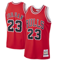 Mdoa C.Bulls #23 Michael Jordan Mitchell & Ness Scarlet 1997-98 Hardwood Classics Authentic Jerseys