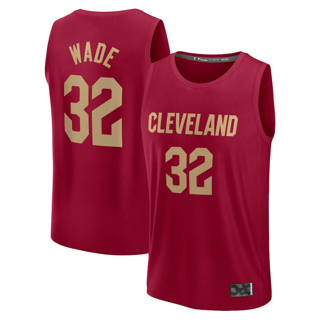 Mdoa C.Cavaliers #32 Dean Wade Wine Fast Break Player Jerseys - Icon Edition