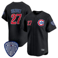 Mdoa C.Cubs #27 Seiya Suzuki Player Black Vapor Premier Limited Home Stitched Jerseys
