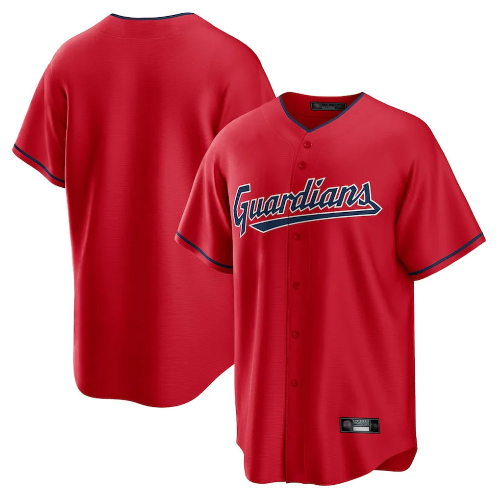 Mdoa C.Guardians Red Home Game Blank Player Stitched Jerseys