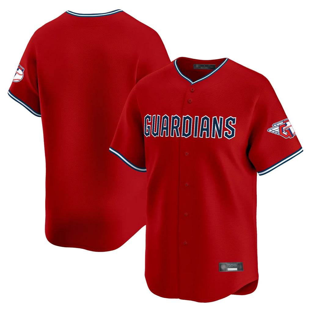 Mdoa C.Guardians Red Limited Home Blank Player Stitched Jerseys