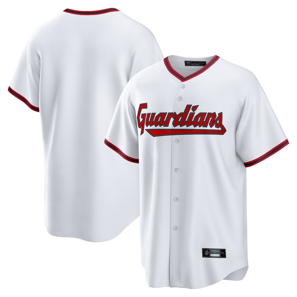 Mdoa C.Guardians White Game Home Blank Player Stitched Jerseys