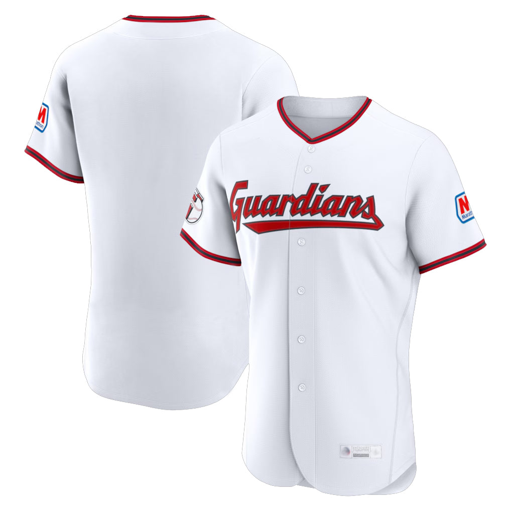 Mdoa C.Guardians White Limited Elite Home Blank Player Stitched Jerseys