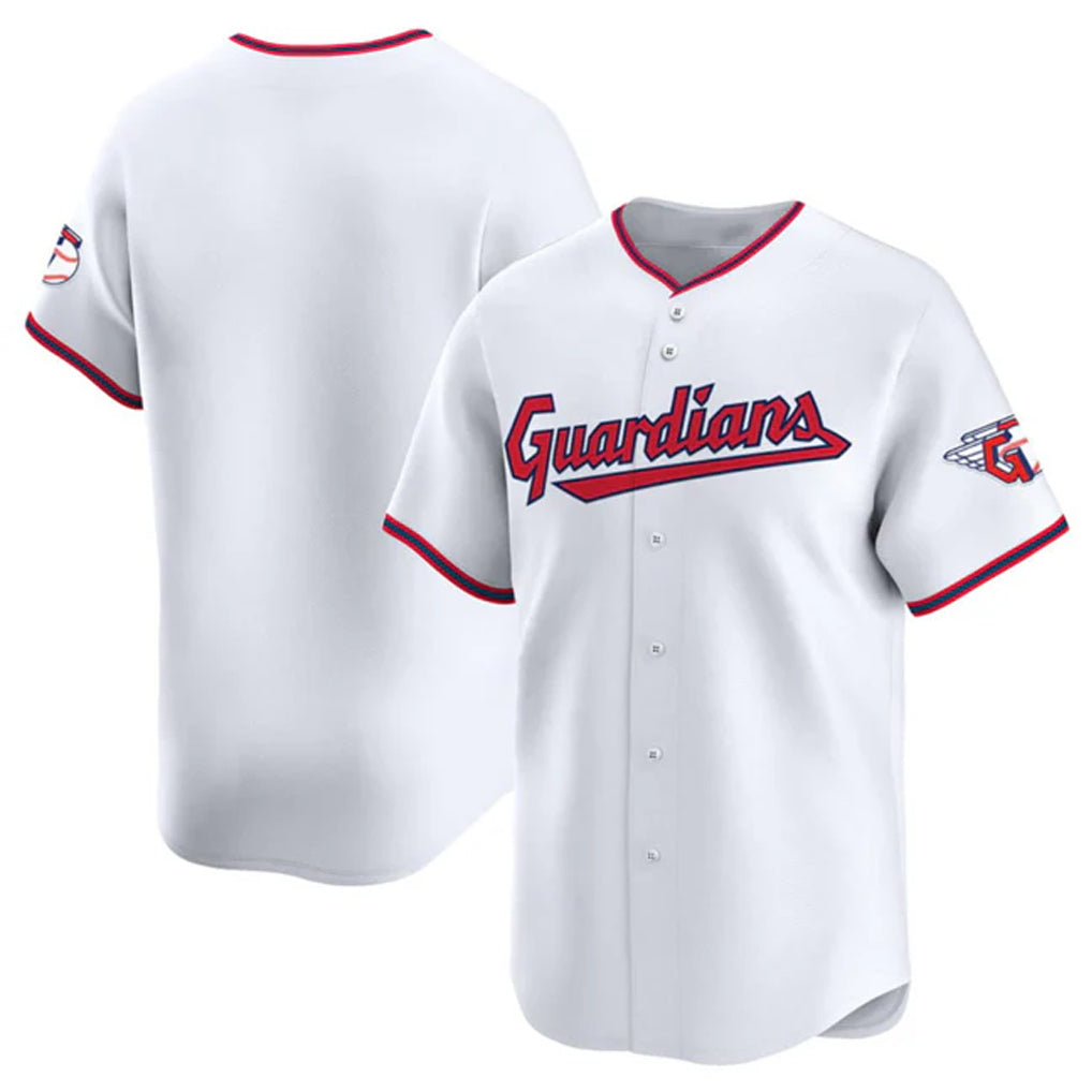 Mdoa C.Guardians White Limited Home Blank Player Stitched Jerseys