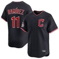 Mdoa C.Guardians #11 Jose Ramirez Player Navy Limited Home Stitched Jerseys