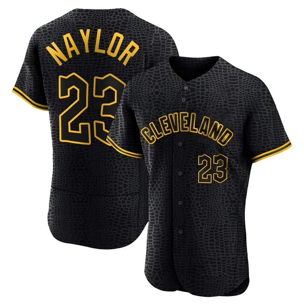Mdoa C.Guardians #23 Bo Naylor Player Black Snake Skin City Limited Elite Home Stitched Jerseys