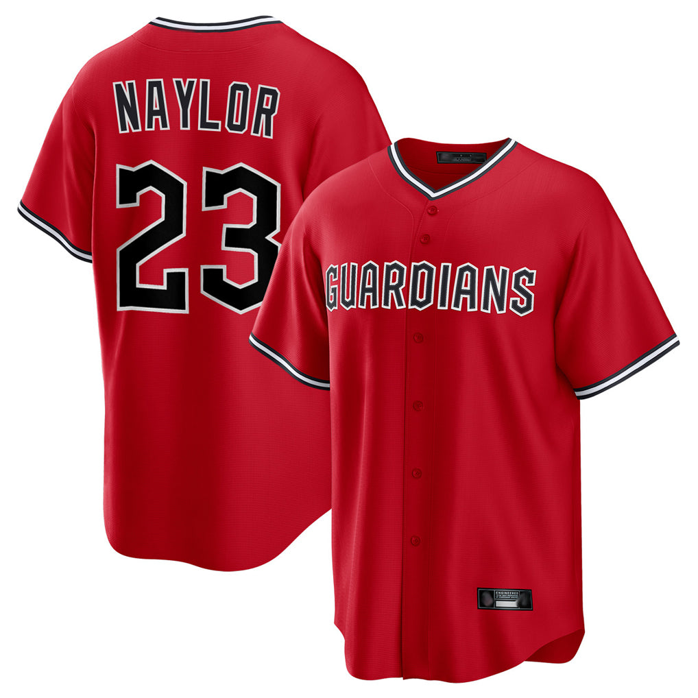 Mdoa C.Guardians #23 Bo Naylor Player Red Home Game Stitched Jerseys