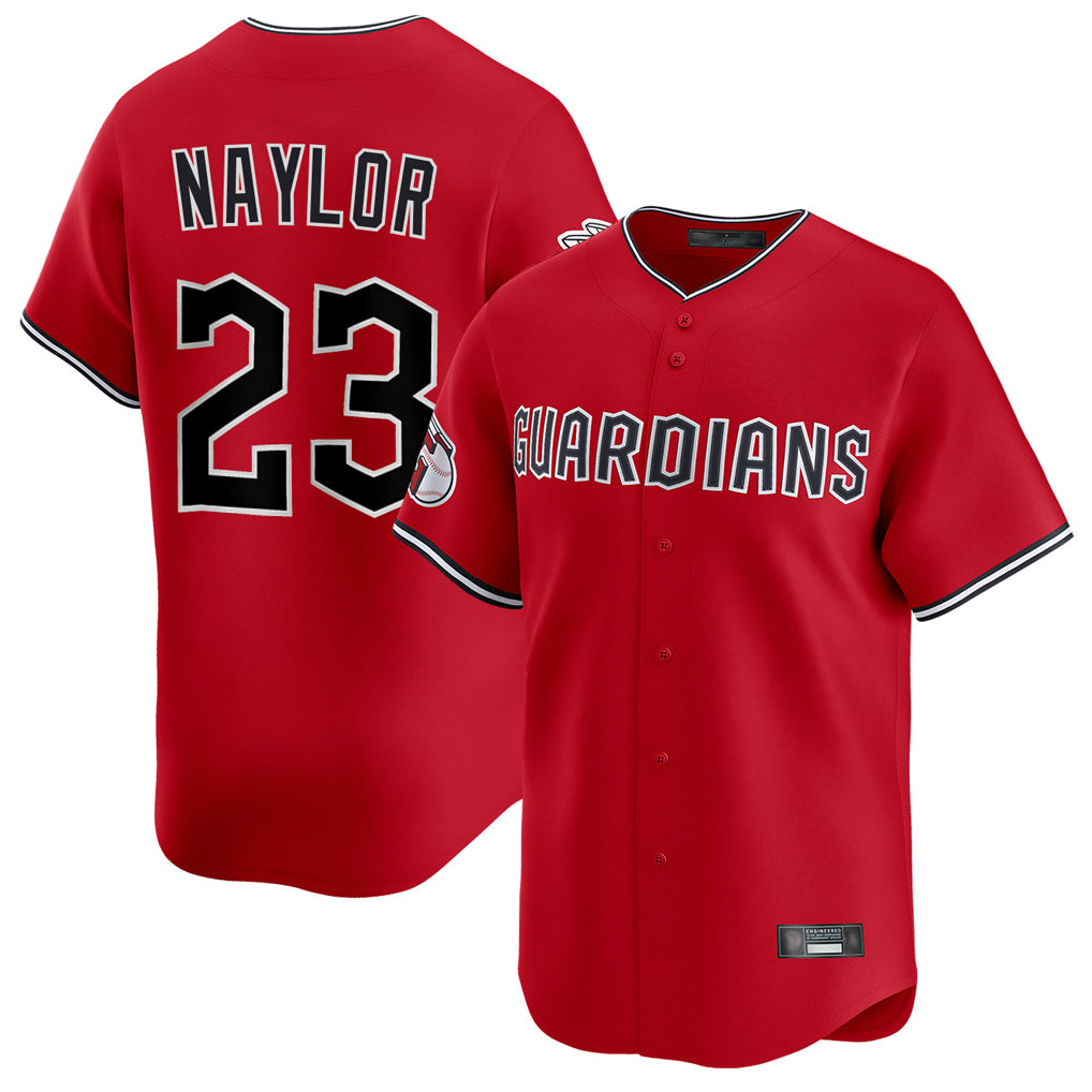 Mdoa C.Guardians #23 Bo Naylor Player Red Limited Home Stitched Jerseys