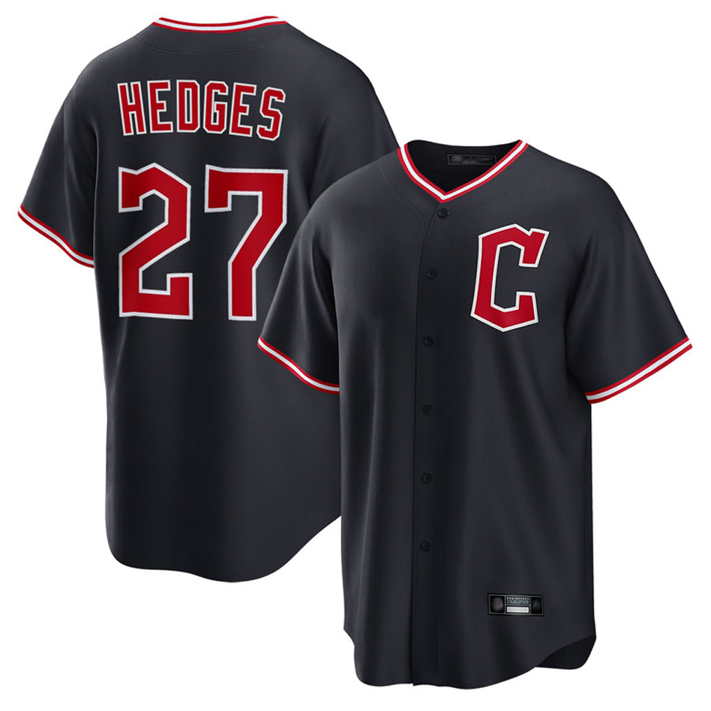 Mdoa C.Guardians #27 Austin Hedges Player Navy Game Home Stitched Jerseys