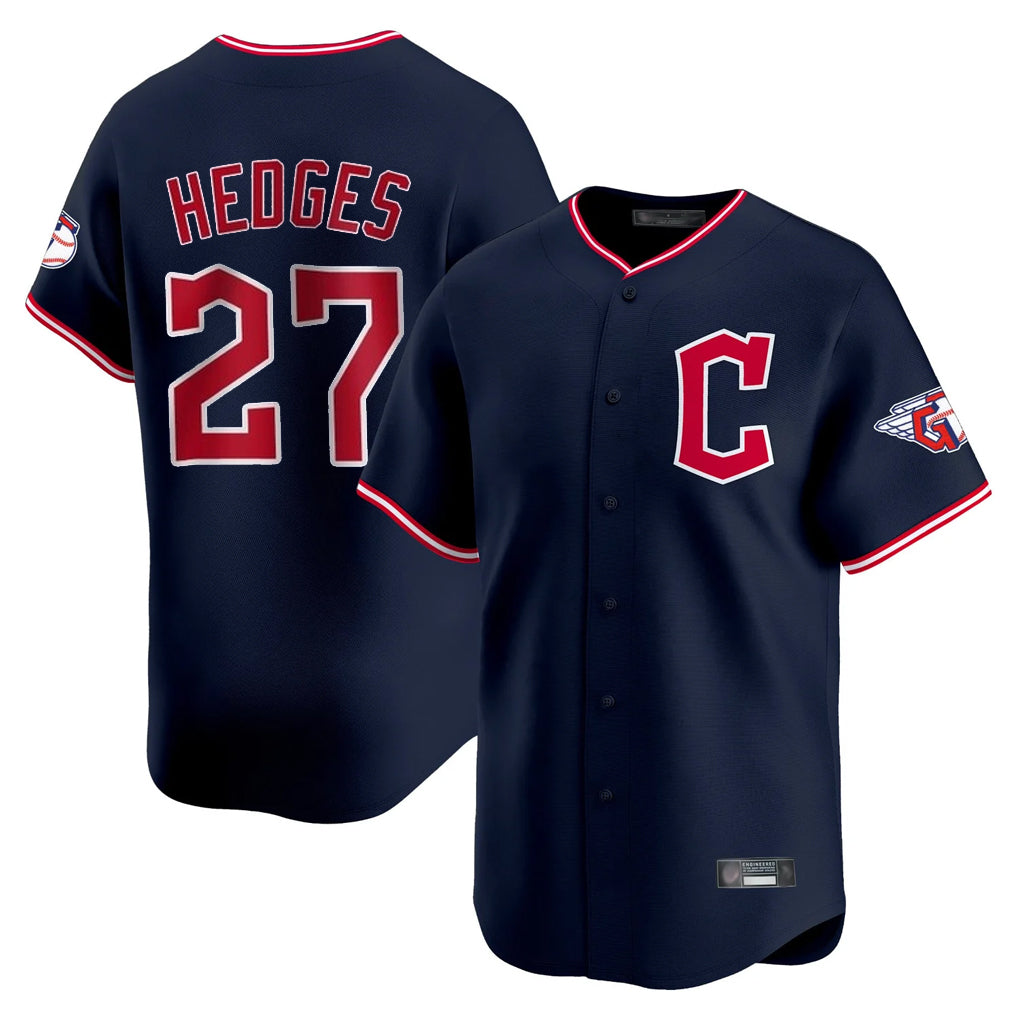 Mdoa C.Guardians #27 Austin Hedges Player Navy Limited Home Stitched Jerseys