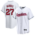 Mdoa C.Guardians #27 Austin Hedges Player White Home Game Stitched Jerseys