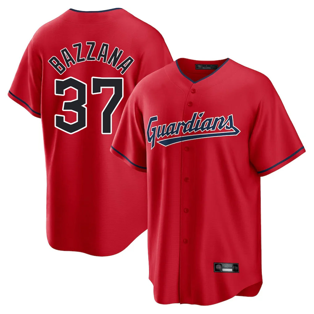 Mdoa C.Guardians #37 Travis Bazzana Player Red Home Game Stitched Jerseys