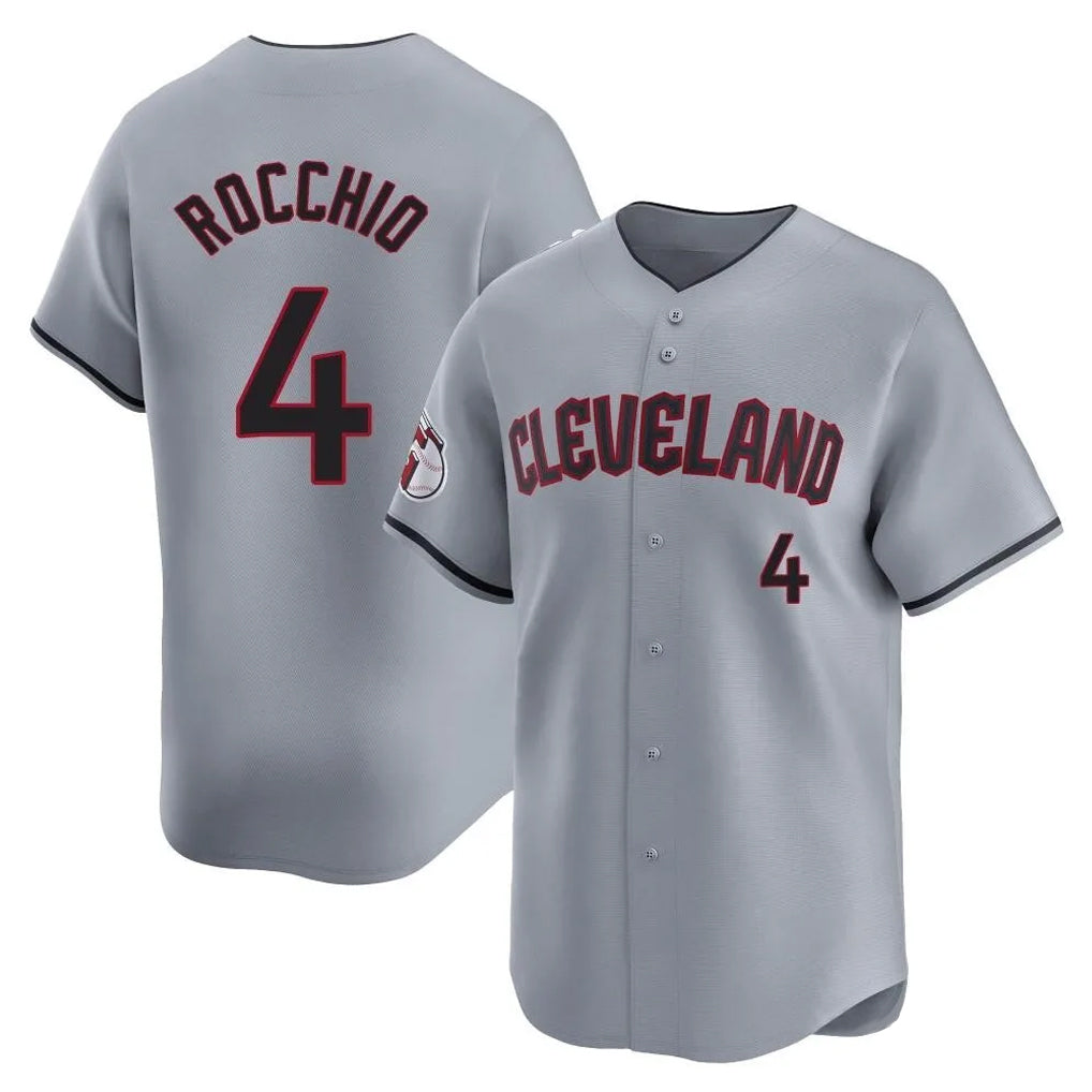 Mdoa C.Guardians #4 Brayan Rocchio Player Gray Road Limited Home Stitched Jerseys
