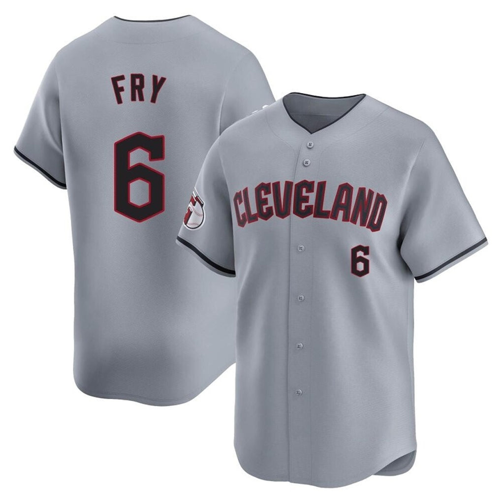Mdoa C.Guardians #6 David Fry Player Gray Road Limited Home Stitched Jerseys