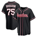 Mdoa C.Guardians #75 Connor Brogdon Player Black Fashion Out Home Game Stitched Jerseys