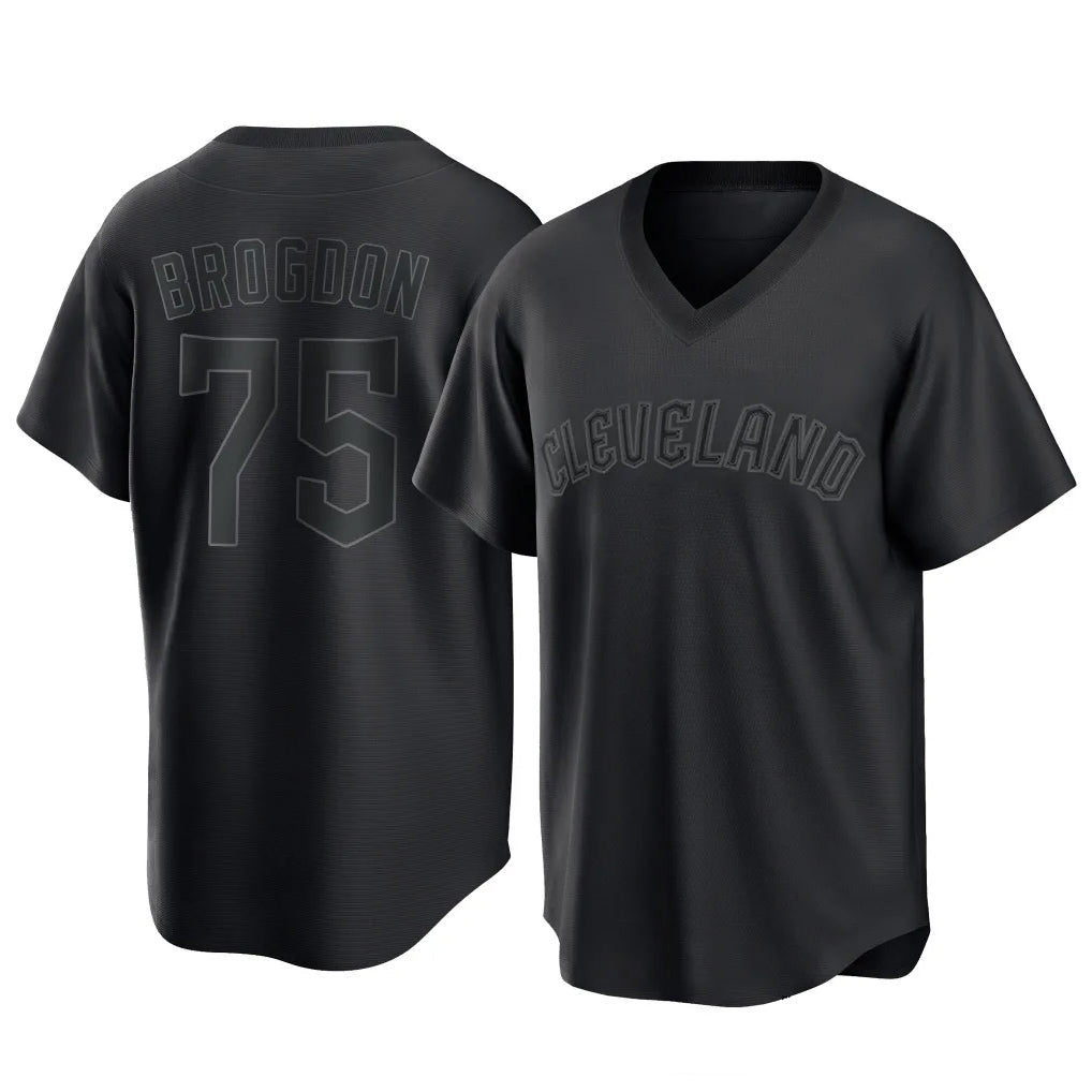Mdoa C.Guardians #75 Connor Brogdon Player Black T-shirt Home Game Stitched Jerseys