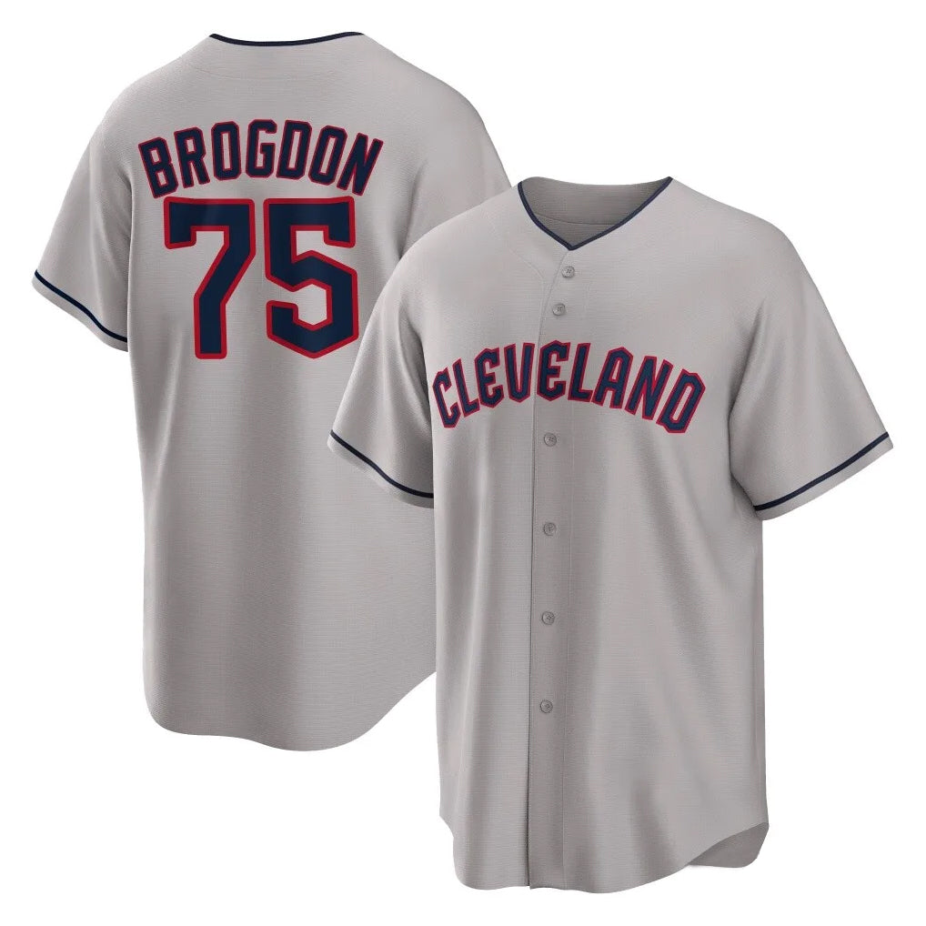 Mdoa C.Guardians #75 Connor Brogdon Player Gray Game Home Stitched Jerseys