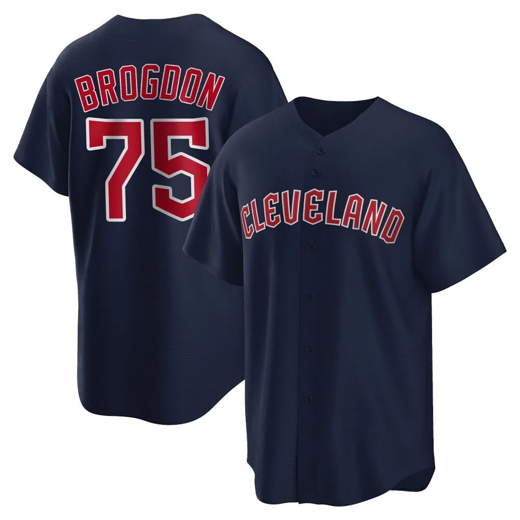 Mdoa C.Guardians #75 Connor Brogdon Player Navy Game Home Stitched Jerseys