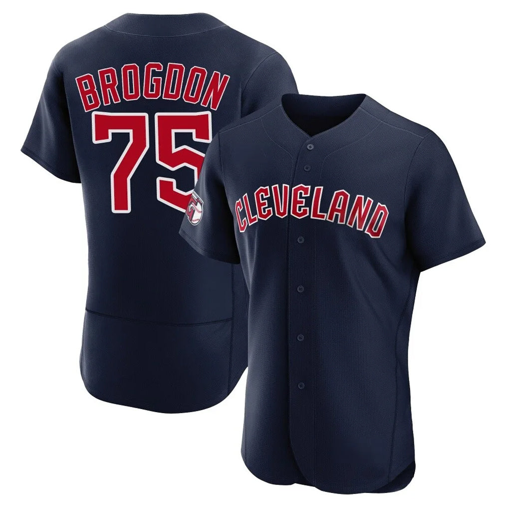 Mdoa C.Guardians #75 Connor Brogdon Player Navy Limited Elite Home Stitched Jerseys