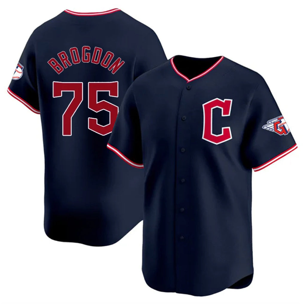 Mdoa C.Guardians #75 Connor Brogdon Player Navy Limited Home Stitched Jerseys