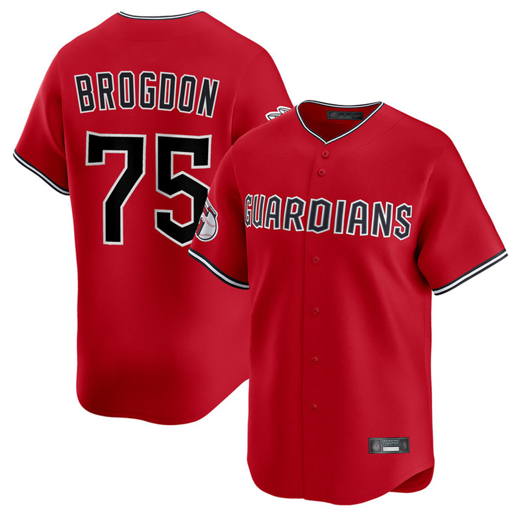 Mdoa C.Guardians #75 Connor Brogdon Player Red Limited Home Stitched Jerseys
