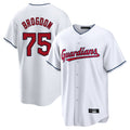 Mdoa C.Guardians #75 Connor Brogdon Player White Home Game Stitched Jerseys