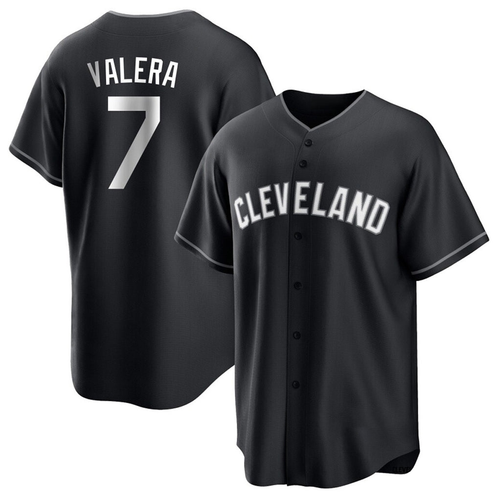 Mdoa C.Guardians #7 George Valera Player Black Home Game Stitched Jerseys