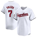 Mdoa C.Guardians #7 George Valera Player White Limited Home Stitched Jerseys